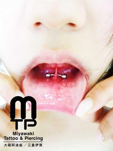 アンチスクランパーピアッシング。
大阪市阿波座　Miyawaki Tattoo＆Piercing